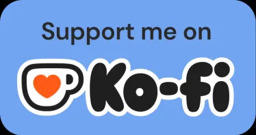 Support me on Ko-fi donation buttion
